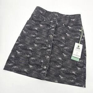 Aventura Women's 6 Brushed Nickel Melia Outdoor Organic‎ Cotton Skirt Pockets